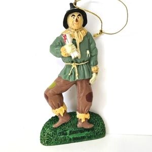 VINTAGE Kurt Adler Wizard of Oz Scarecrow Christmas Resin Ornament 1999